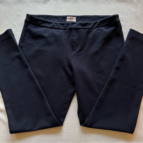 Merona Navy Blue Stretch Pants Size 10 - Picture 6 of 16